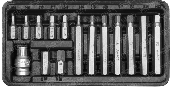 SWSTAHL Set, Schraubendreher-Einsatz (Bits) 04920L Image