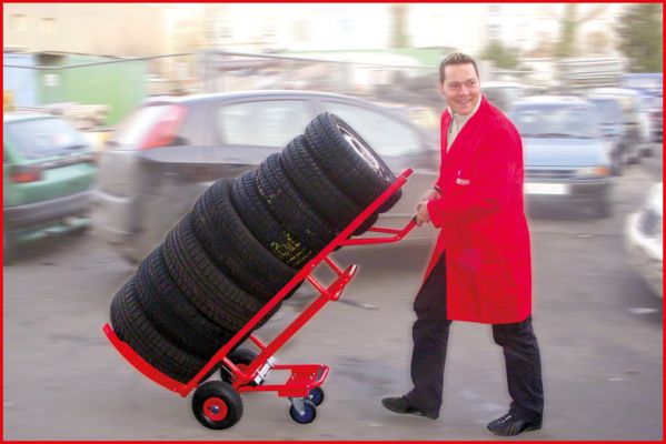 KS TOOLS Reifenträgerwagen Rot 160.0055 Image