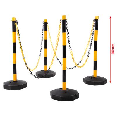 KS TOOLS Absperrpfosten-Set 117.1550 Image