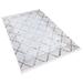 White 119 x 32 x 1 in Area Rug - Foundry Select Sumiya Cotton Indoor/Outdoor Area Rug Metal | 119 H x 32 W x 1 D in | Wayfair