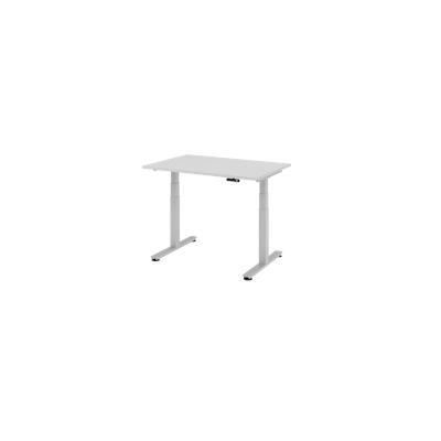 Hammerbacher-Sitz-Steh-Schreibtisch el.120x80cm Grau-VXDSM12/5/S