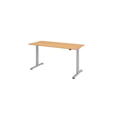 Hammerbacher-Sitz-Steh-Schreibtisch el.180x80cm Buche-VXMST19/6/S