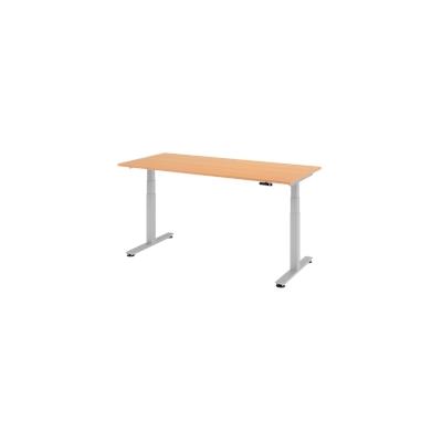 Hammerbacher-Sitz-Steh-Schreibtisch el.180x80cm Buche-VXDSM19/6/S