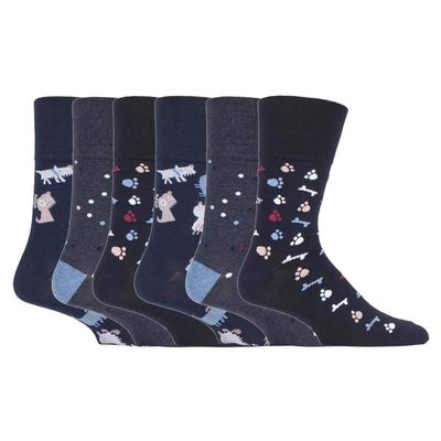 Gentle Grip - 6 Paar Herren Gentle Grip nicht elastische Socken - MGG573 Image
