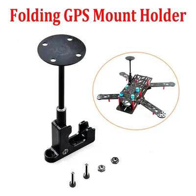 Plastic GPS Antenna Stand Mount Folding Seat Base Foldable Bracket Holder for FPV DIY Drone QAV250