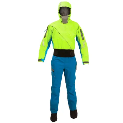 Women's Drysuit For Kayaking Dry Suit Diving Sufing Front Zip Waterproof One-Piece Hoodies With