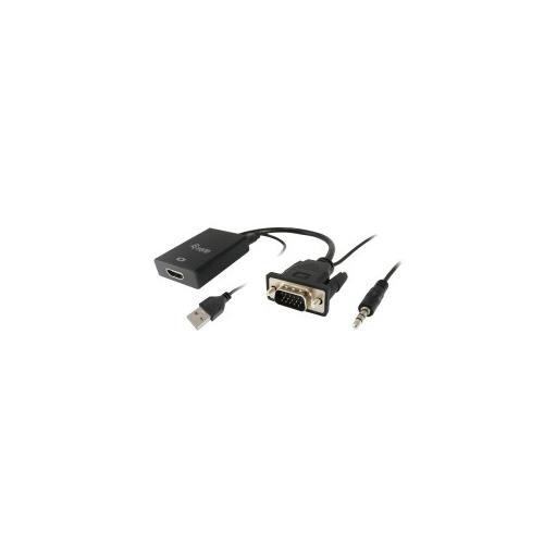 Equip Hd15 Vga Auf Hdmi Adapter Mit Audio