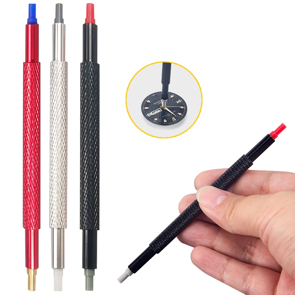 Presseurs à main pour montre, ensemble de raccords de poussoir, Kit d'horloger, outil de réparation de montre-bracelet, outils de montre pour outil de réparation d'horloger 3 pièces/lot