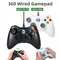 USB Wired Gamepad for Xbox 360 Windows 10/8.1/8/7 Game Handle Double Shock Games Controller Video Game Console Joystick