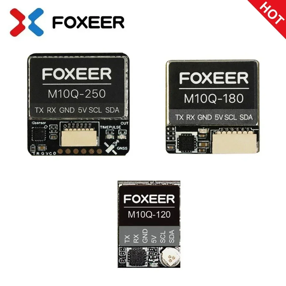 Foxeer M10Q-120 / M10Q-180 / M10Q-250 m10 dual protokoll gps fpv eingebaute qmc5883 kompass keramik antenne für rc flugzeug drohne