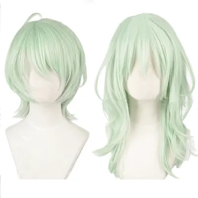 Fire Emblem ThreeHouses Byleth Beleth Licht Grün Perücke Cosplay Anime Perücken Hitze Beständig Image