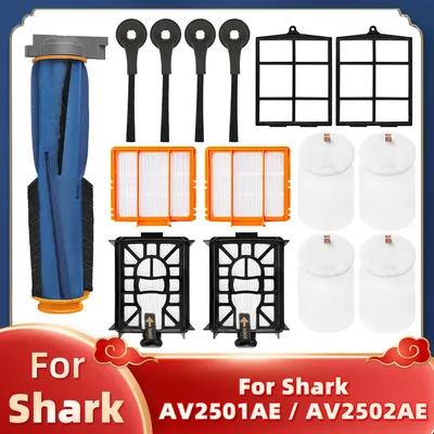 Ersatzteilset für Shark AV2501ae / AV2502ae Roboter-Staubsauger, Ersatzteile, Hauptseitenbürste, Image