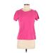 J.Crew Active T-Shirt: Pink Activewear - Women's Size Medium