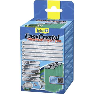 Tetra - Filterkatusche EasyCrystal C250 300 Inhalt 3 Stück Zubehör