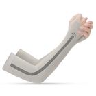 Maniche del braccio di raffreddamento con protezione solare UV Scudo della copertura del braccio di compressione Manicotti Anti-scivolo UPF50 Resistente ai raggi UV Chinlon Elastene Seta sintetica