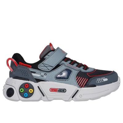Skechers Boy's Game Kicks: Gametronix 2.0 Sneaker | Size 12.5 | Gray | Synthetic/Textile | Machine Washable