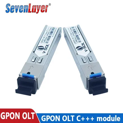 VSOL GPON OLT C+++ 20KM 7DB 8DB 9DB PON module SFP Modules SC port 1490/1310 Compatible With ZTE