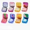 Kaleidos Kaleidoskop Space Age Highlighter Chameleon Fine Glitter Face Highlighter All-in-One-Palette Rare Beauty Cosmetics
