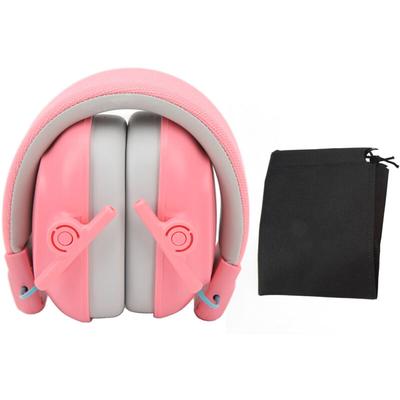 Eosnow Kinder Gehörschutz Ohrenschützer Schlafen Studieren Noise Reduction Cancelling Kopfhörer Pink