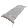 Cuscini per sedie da esterno 100% impermeabili e resistenti al sole, cuscini per sedie in legno, cuscini per panche, sedie a dondolo, non sfoderabili, per esterni, patio, giardino, prato, cortile