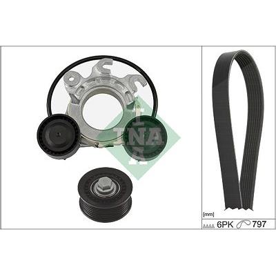Schaeffler Ina Keilrippenriemensatz [Hersteller-Nr. 529055210] für Citroën, Ds, Opel, Peugeot Image