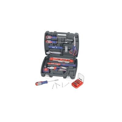 kwb Werkzeug-Koffer inkl. Werkzeug-Set, 40-teilig, gefüllt, robust und hochwertig 370720