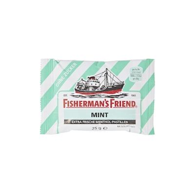 FISHERMAN'S FRIEND Menthol Pastillen Mint ohne Zucker 24 x 25 g (600 g)