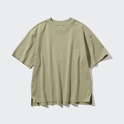 Uniqlo - Cotton T-Shirt - Green - L