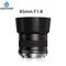 Lightdow 85mm f1.8 obiettivo verticale per Nikon DSLR Canon EOS Rebel T8i T7 T6 T6s SL3 SL2 90D 80D 77D 4000D 6D Sony E mount fotocamere