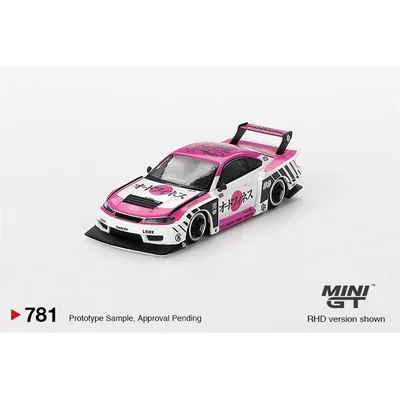 **Pre-Order** MINI GT 1:64 LB-Super Silhouette S15 SILVIA Auto Finesse SEMA 2023 Pink RHD Diecast