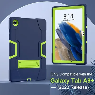 Case for Samsung Galaxy Tab A9 Plus 11.0" SM-X210 /X215/X216/X218 silicone + PC Tablet Armore Cover for 11 inch Tab A9+ SM-X215