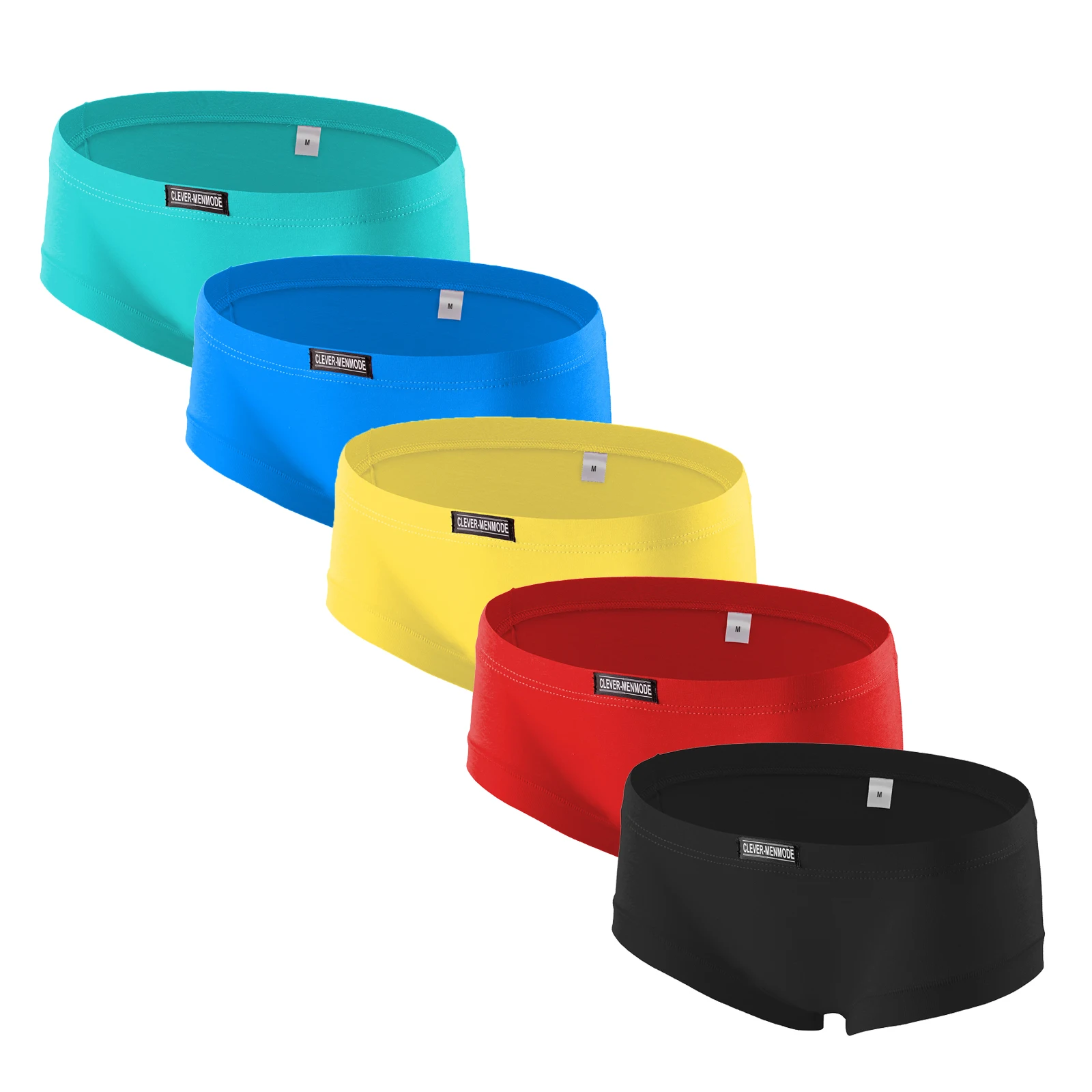 5er-Pack Boxershorts für Herren, weiche Mini-Boxershorts, schlanke Unterwäsche, Herren-Unterhose, Cueca hombre, heiß, atmungsaktiv Image