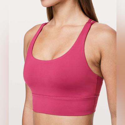 Lululemon Athletica Intimates & Sleepwear | Lululemon Energy Bra Long Line | Color: Pink | Size: 6