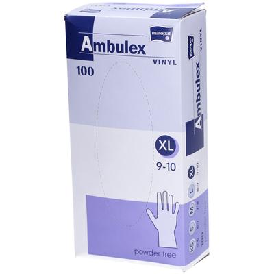 Ambulex Vinyl Unt.Hands.unster.ungepud.XL 100 St Handschuhe Image