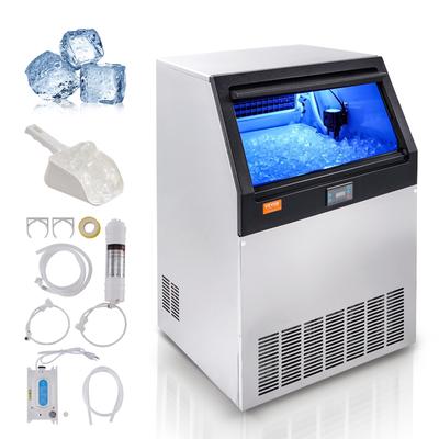 VEVOR Commercial Ice Maker 55 Ice Cubes in 12-15 Minutes for Bar Home Office Restaurant