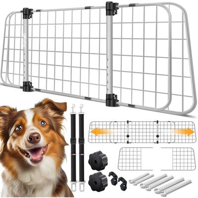 Hundegitter Auto, Autoschutzgitter, Trenngitter Universal, verstellbare Breite, Kofferraum Image