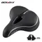 GOLDIX Oversized MTB Bike Seat Wide Bicycle Sofa-Like Comfy Saddle Universal Electric Bike Exercise