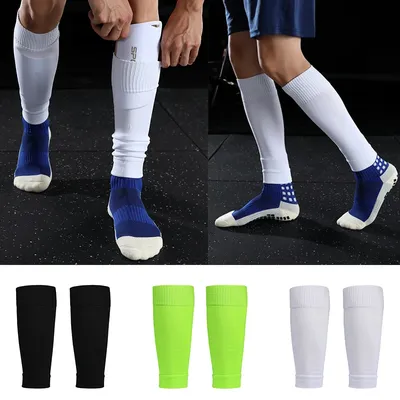 Adult youth single-layer leg cover elastic football socks sports bottoming socks competition