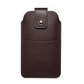 custodia per fondina con passante per cellulare da uomo cintura marsupio oggetti di scena borsa in pelle pu portafoglio per telefono cintura vintage guaina protettiva per telefono cellulare