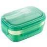 Lunchbox 1900 ml, Bentobox Schulanfang Lunchbox mit 5 Fächern, Auslaufsichere Lunchbox nachhaltig mit Löffel, Lunchbox Kinder, Brotdose für Schule, Arbeit, Picknick, Reisen