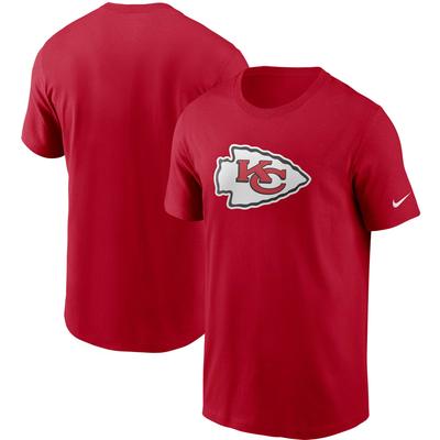 Rotes Nike Kansas City Chiefs-T-Shirt mit Hauptlogo für Herren Image