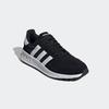 Sneaker ADIDAS SPORTSWEAR "RUN 84", Gr. 44,5, schwarz-weiß (core schwarz, cloud weiß, carbon), Textil, Leder, Synthetik, sportlich, Schuhe, inspiriert vom Design des adidas LA Trainer