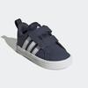 Klettschuh ADIDAS SPORTSWEAR "VS PACE 2.0 KIDS", Gr. 25, blau (shadow navy, cloud weiß, cloud weiß), Synthetik, Textil, sportlich, Schuhe, für Kinder