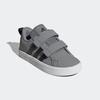 Klettschuh ADIDAS SPORTSWEAR "VS PACE 2.0 KIDS", Kinder, Gr. 33, schwarz-weiß (grau three, core schwarz, cloud weiß), Synthetik, Textil, sportlich, Schuhe