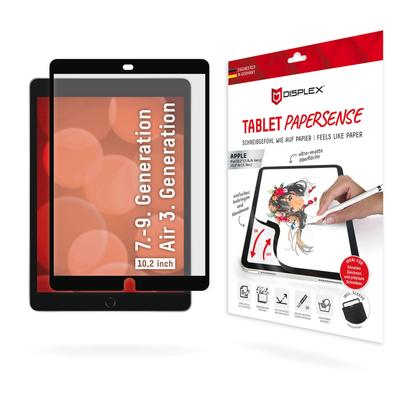 DISPLEX Displayschutzfolie "Tablet PaperSense", transparent, B:26,50cm H:1,20cm T:40,50mm, Displayfolien, Schreiben wie 