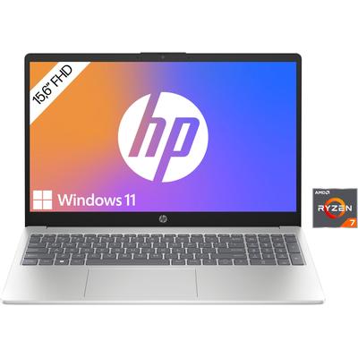 HP Notebook "15-fc0075ng" Notebooks Gr. 16 GB RAM 1000 GB SSD, Ryzen 7, Windows 11 Home, silberfarben (silber)