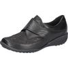 Klettschuh WALDLÄUFER "KATJA-Soft", Damen, Gr. 7,5 (41), schwarz, Nappaleder, Textil, klassisch, Schuhe, Bequemschuh, Komfortschuh in Weite K (=extraweit)