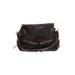 Dooney & Bourke Leather Shoulder Bag: Burgundy Bags