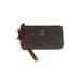 Dooney & Bourke Leather Wristlet: Burgundy Bags
