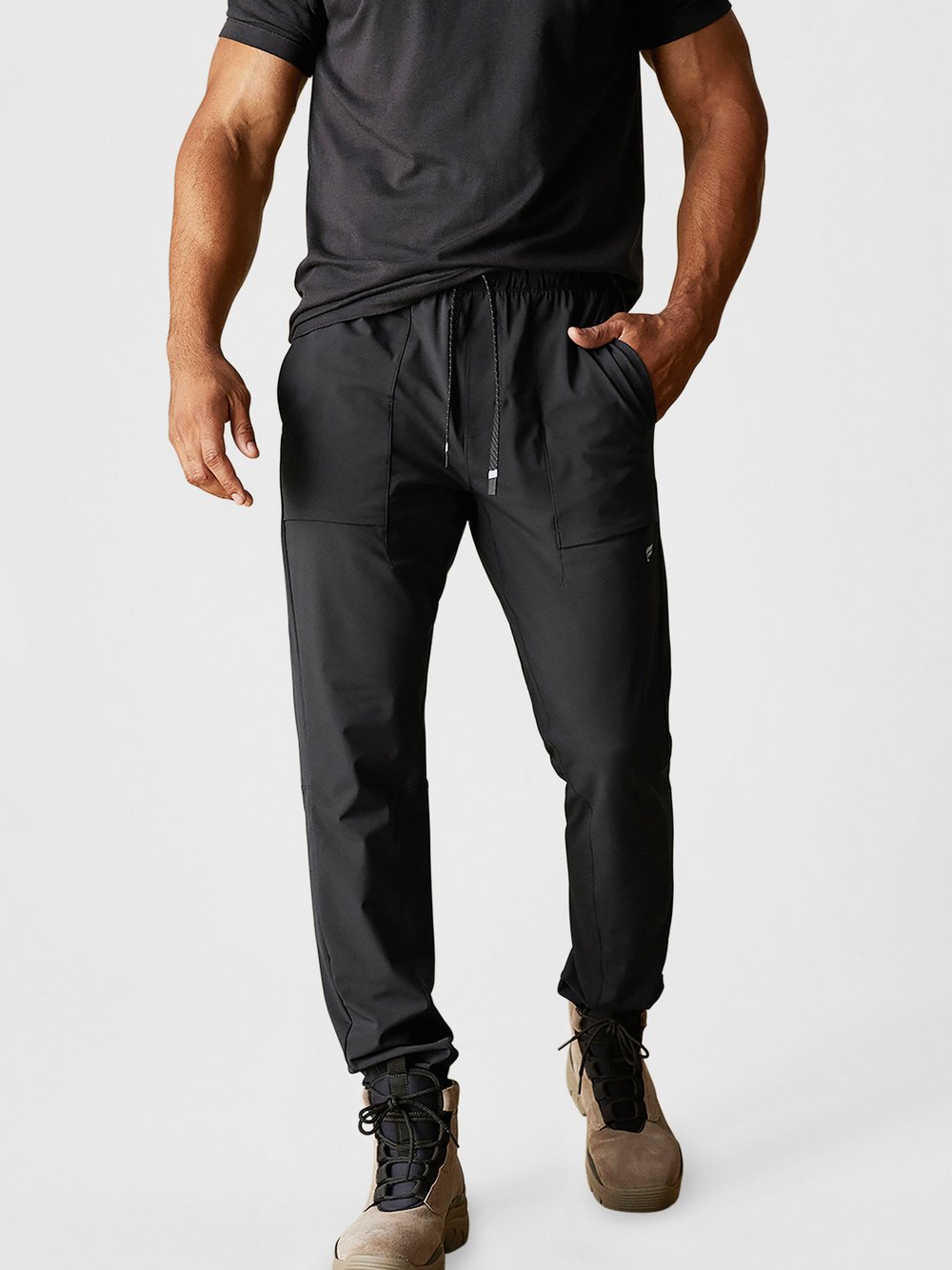 Fabletics Trainingshose Herren schwarz, S Image